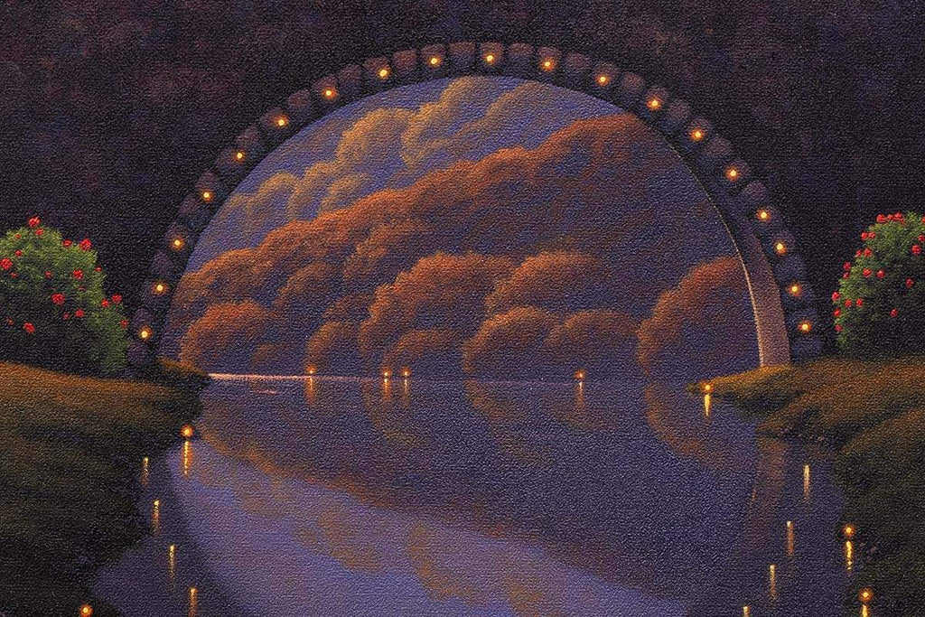 A Dozen Red Roses - Edition by artist David Renshaw - Wyecliffe Galleries