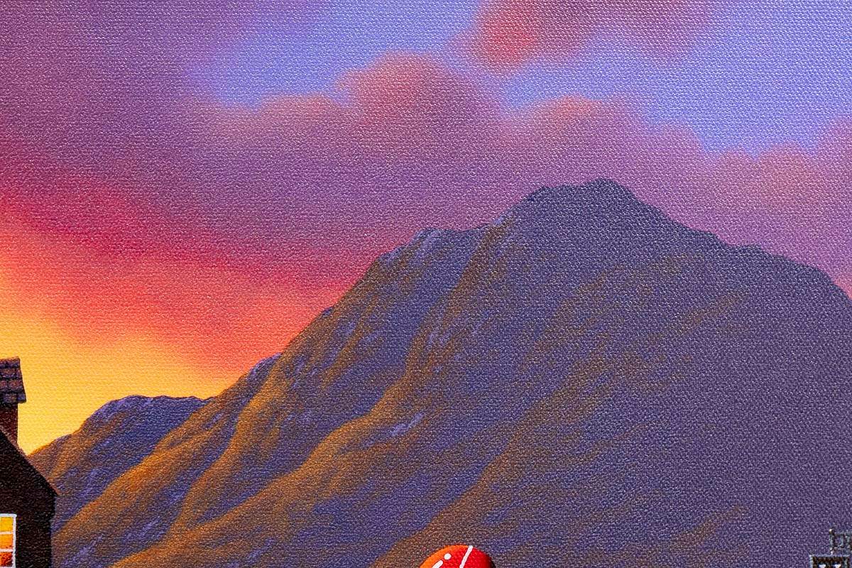 A Dozen Red Roses - Edition by artist David Renshaw - Wyecliffe Galleries