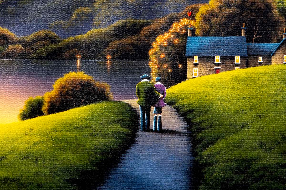 A Love That's Written In The Stars - Artist Proof - SOLD by artist David Renshaw - Wyecliffe Galleries