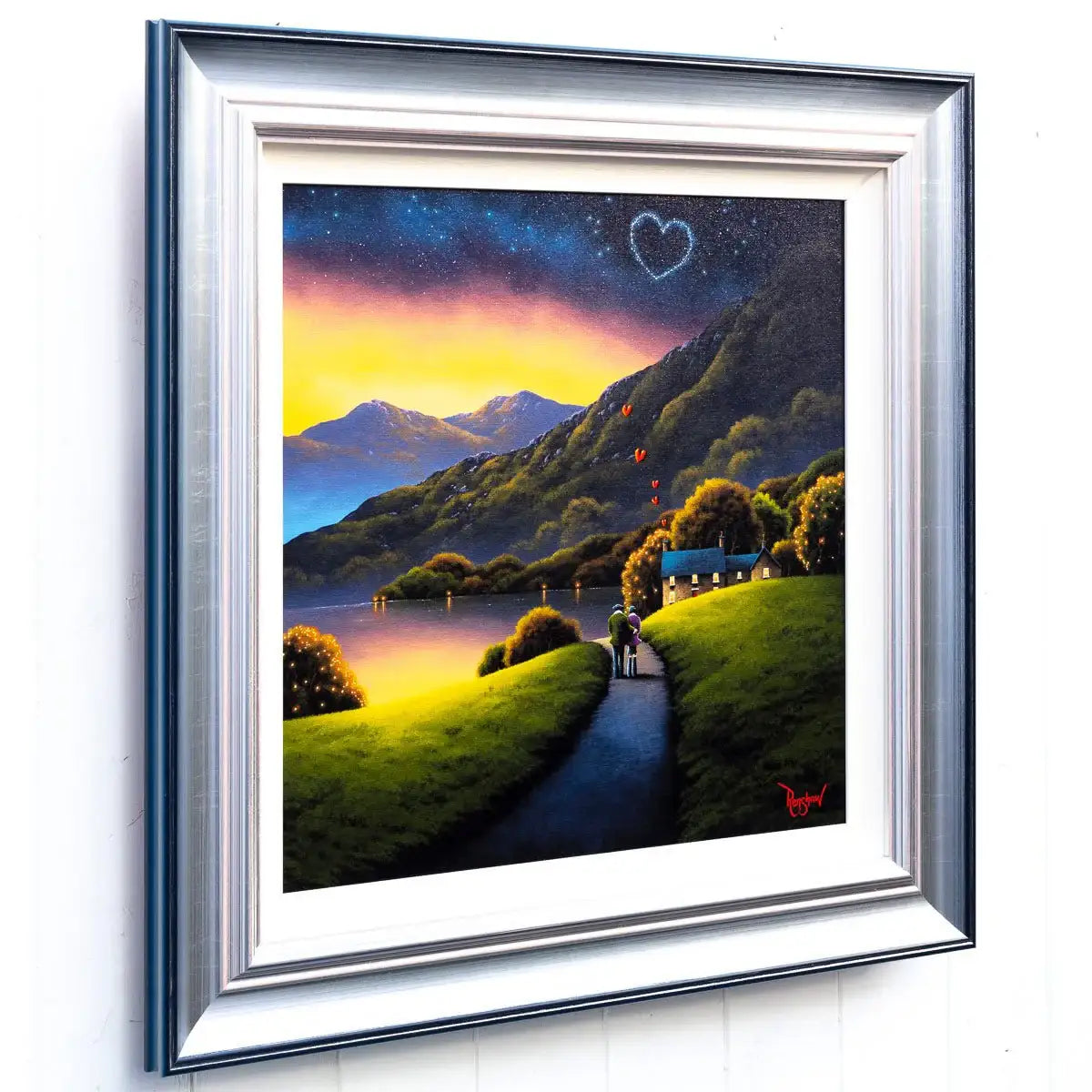 A Love That's Written In The Stars - Artist Proof - SOLD by artist David Renshaw - Wyecliffe Galleries