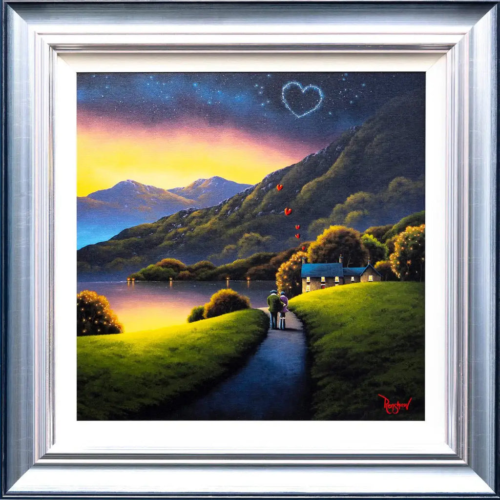 A Love That's Written In The Stars - Artist Proof - SOLD by artist David Renshaw - Wyecliffe Galleries