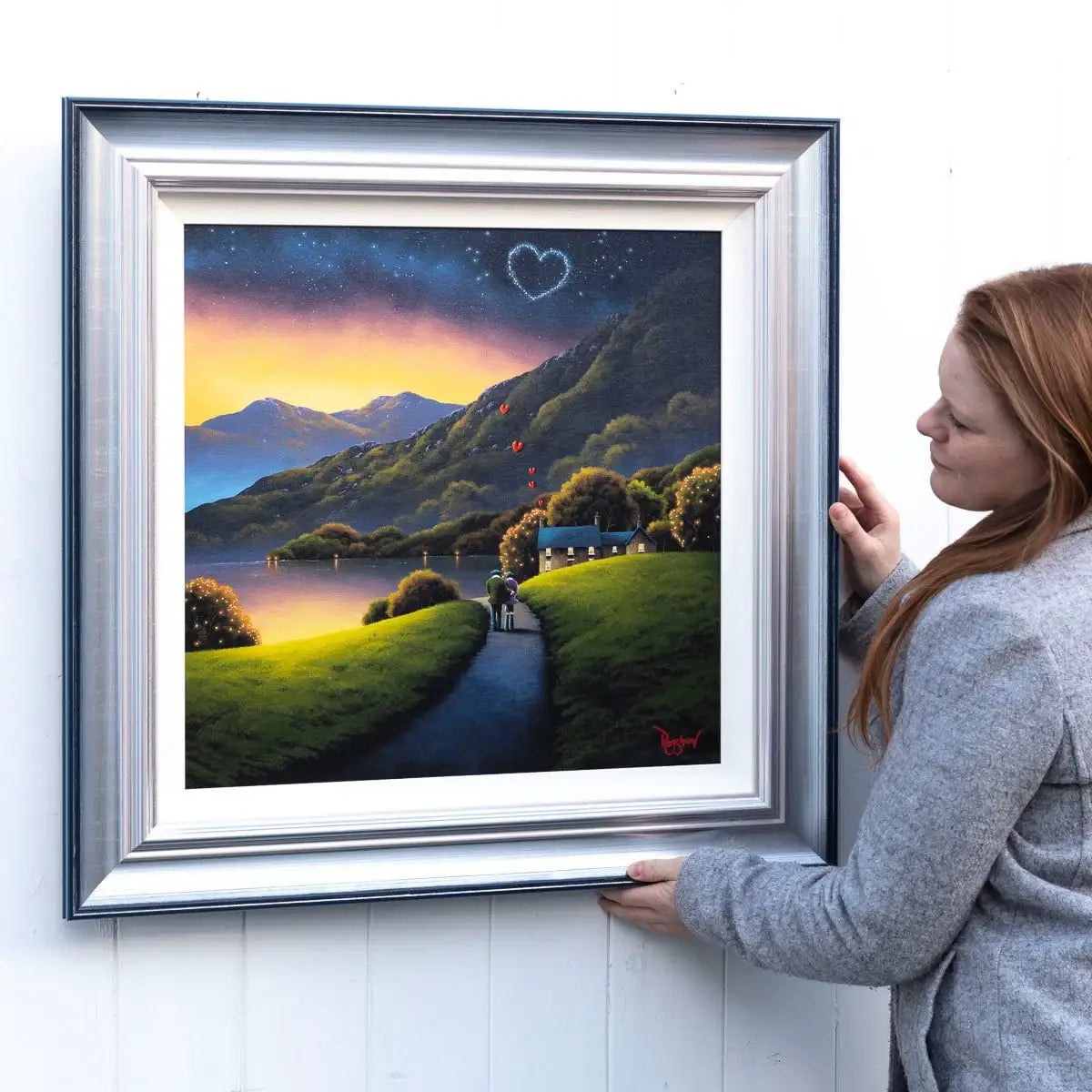 A Love That's Written In The Stars - Artist Proof - SOLD by artist David Renshaw - Wyecliffe Galleries