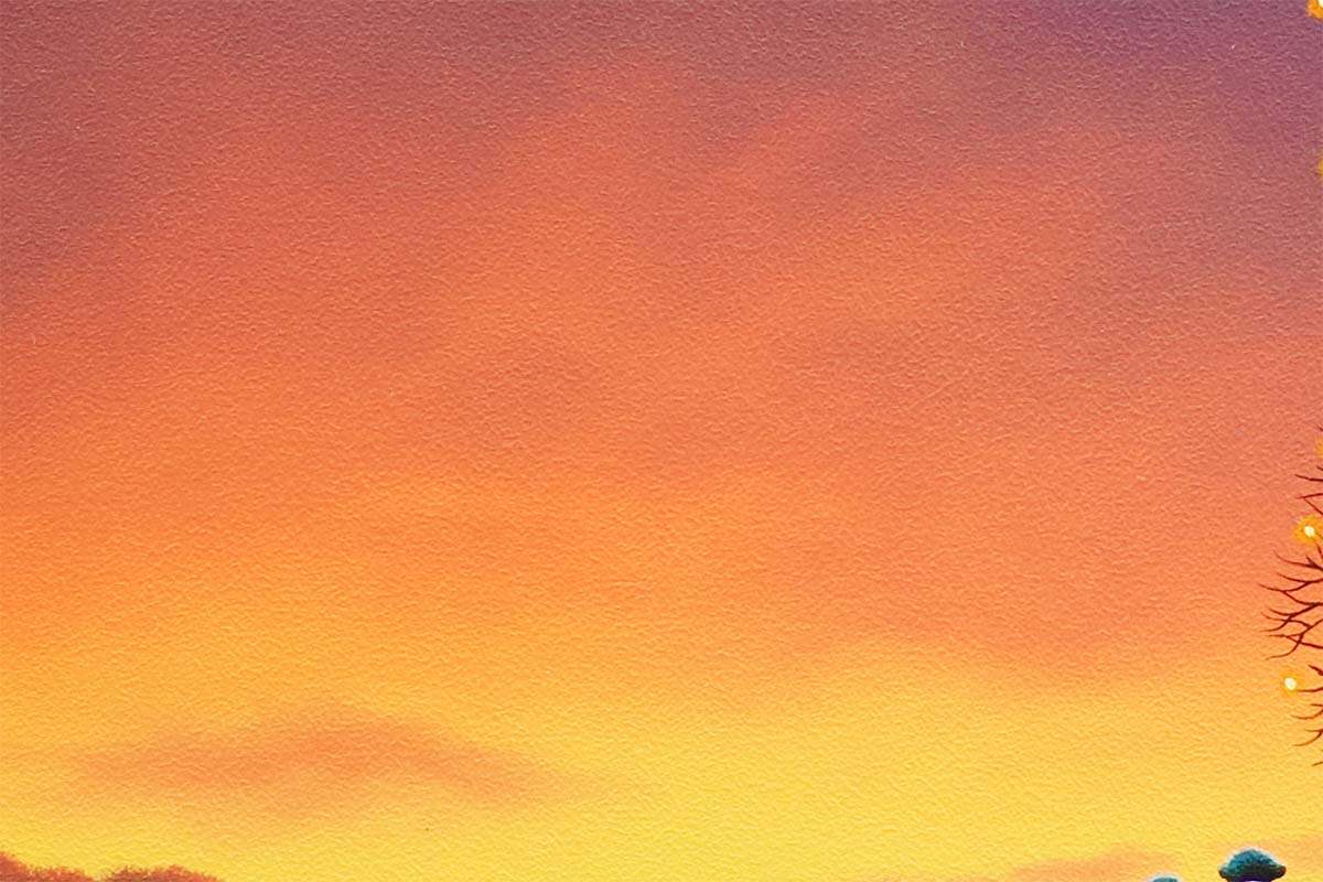 A True Love Story Never Ends - Original - SOLD by artist David Renshaw - Wyecliffe Galleries