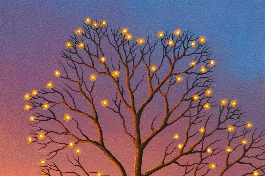 A True Love Story Never Ends - Original - SOLD by artist David Renshaw - Wyecliffe Galleries