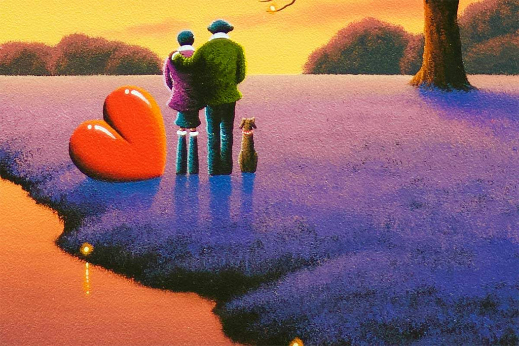 A True Love Story Never Ends - Original - SOLD by artist David Renshaw - Wyecliffe Galleries
