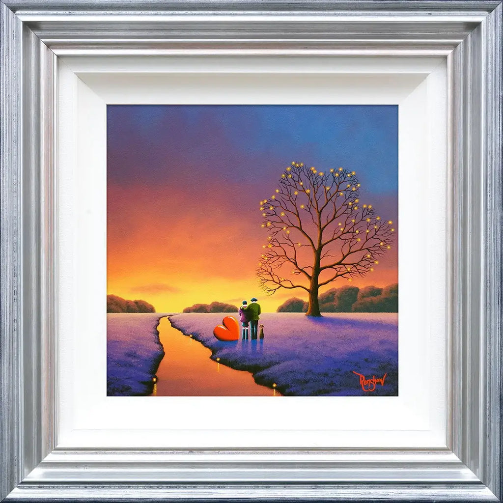 A True Love Story Never Ends - Original - SOLD by artist David Renshaw - Wyecliffe Galleries
