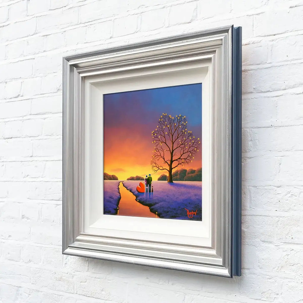 A True Love Story Never Ends - Original - SOLD by artist David Renshaw - Wyecliffe Galleries