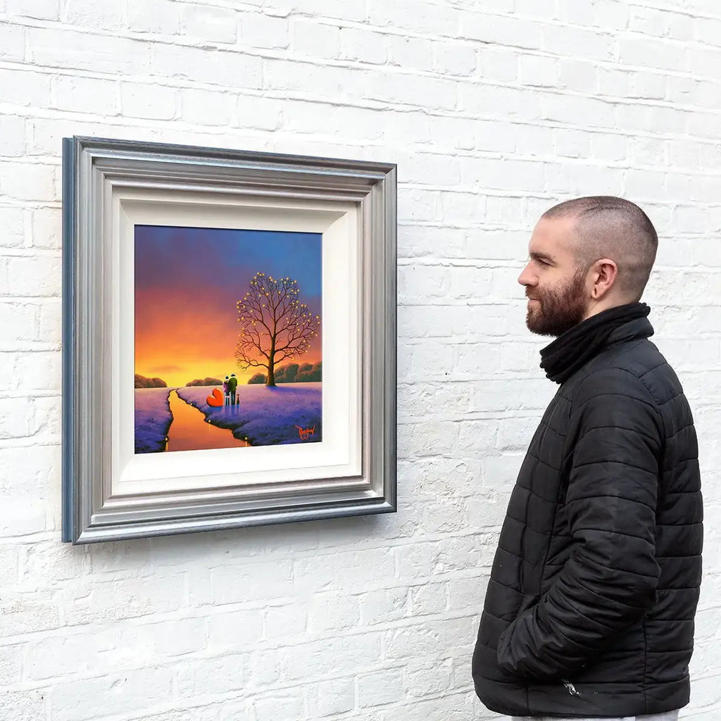 A True Love Story Never Ends - Original - SOLD by artist David Renshaw - Wyecliffe Galleries