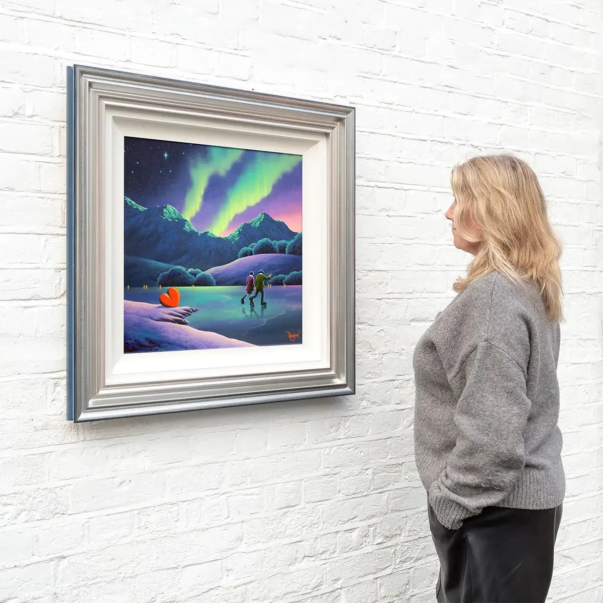 Adventure Under The Celestial Lights - Original by artist David Renshaw - Wyecliffe Galleries