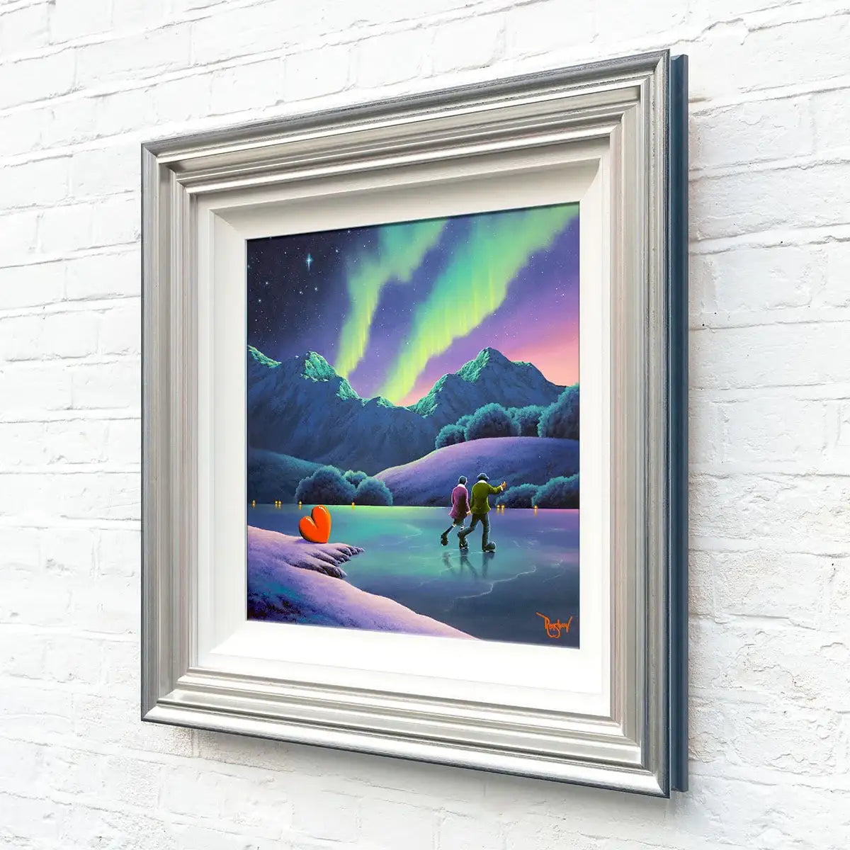 Adventure Under The Celestial Lights - Original by artist David Renshaw - Wyecliffe Galleries