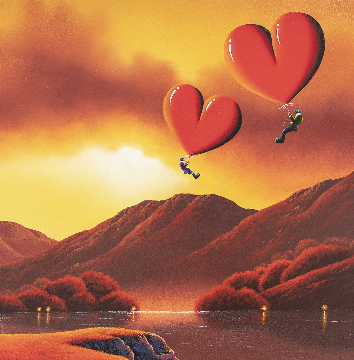 Aglow With Our Love - Original - SOLD David Renshaw Original