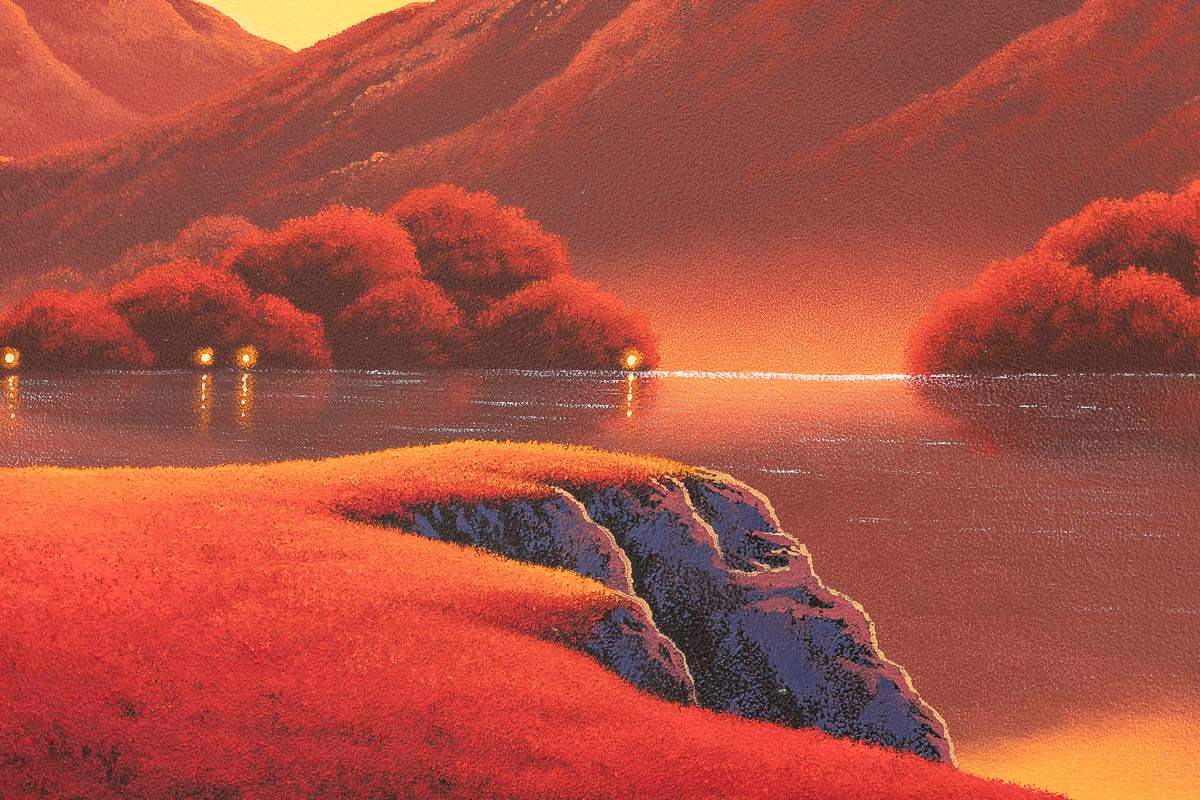 Aglow With Our Love - Original - SOLD by artist David Renshaw - Wyecliffe Galleries