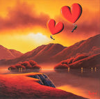 Aglow With Our Love - Original - SOLD by artist David Renshaw - Wyecliffe Galleries