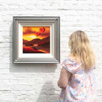 Aglow With Our Love - Original - SOLD by artist David Renshaw - Wyecliffe Galleries