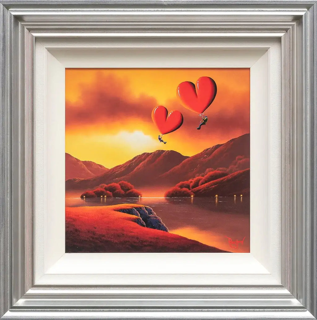 Aglow With Our Love - Original - SOLD by artist David Renshaw - Wyecliffe Galleries