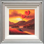 Aglow With Our Love - Original - SOLD by artist David Renshaw - Wyecliffe Galleries