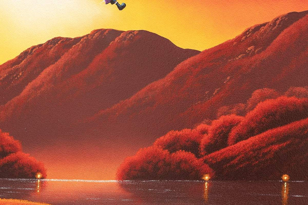 Aglow With Our Love - Original - SOLD by artist David Renshaw - Wyecliffe Galleries