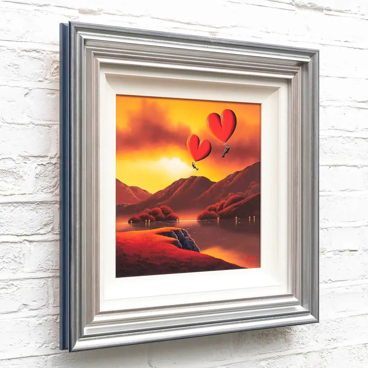 Aglow With Our Love - Original - SOLD by artist David Renshaw - Wyecliffe Galleries