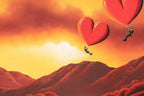 Aglow With Our Love - Original - SOLD by artist David Renshaw - Wyecliffe Galleries