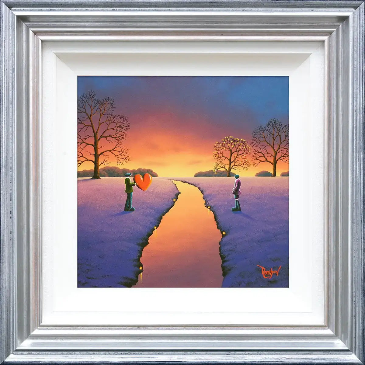 An Endless Stream Of Love Flows Through Us - Original by artist David Renshaw - Wyecliffe Galleries
