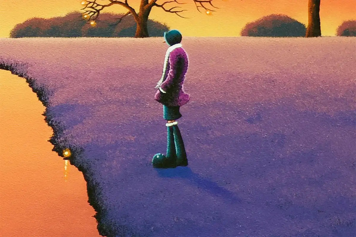 An Endless Stream Of Love Flows Through Us - Original by artist David Renshaw - Wyecliffe Galleries