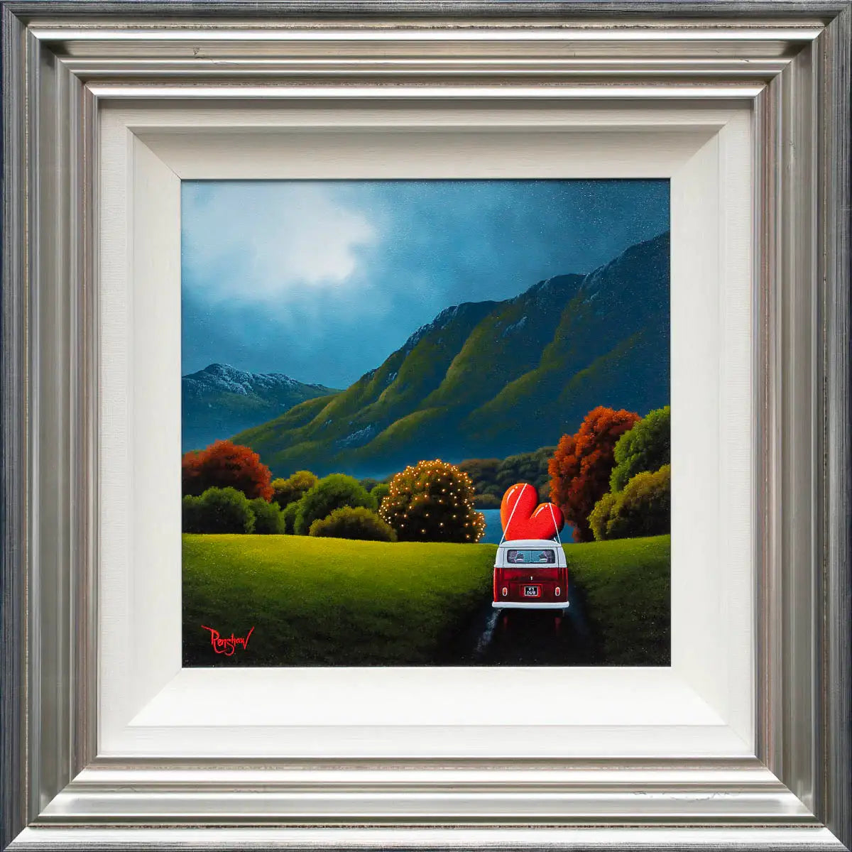 And So The Adventure Begins... - Original - SOLD by artist David Renshaw - Wyecliffe Galleries