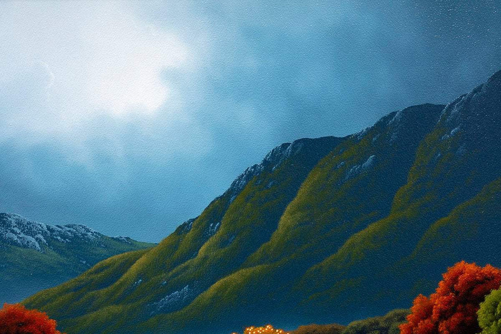 And So The Adventure Begins... - Original - SOLD by artist David Renshaw - Wyecliffe Galleries