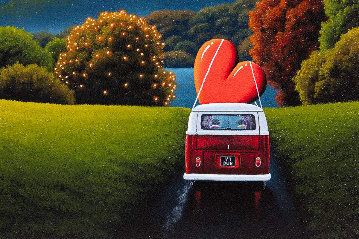 And So The Adventure Begins... - Original - SOLD by artist David Renshaw - Wyecliffe Galleries