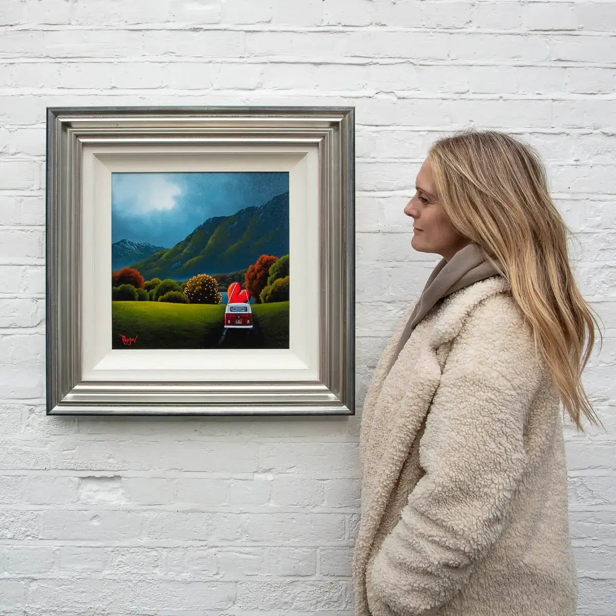 And So The Adventure Begins... - Original - SOLD by artist David Renshaw - Wyecliffe Galleries
