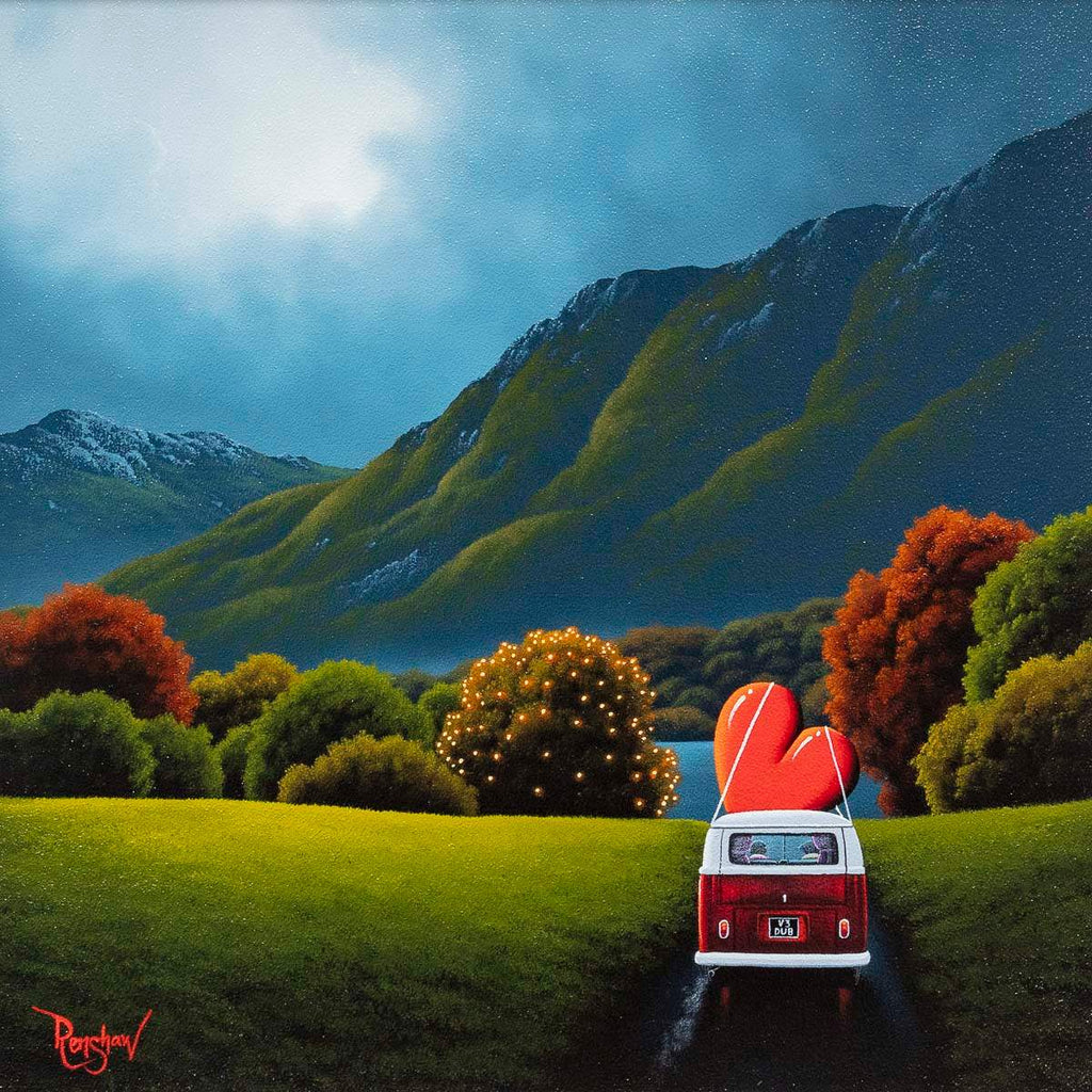And So The Adventure Begins... - Original - SOLD by artist David Renshaw - Wyecliffe Galleries