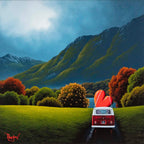 And So The Adventure Begins... - Original - SOLD by artist David Renshaw - Wyecliffe Galleries