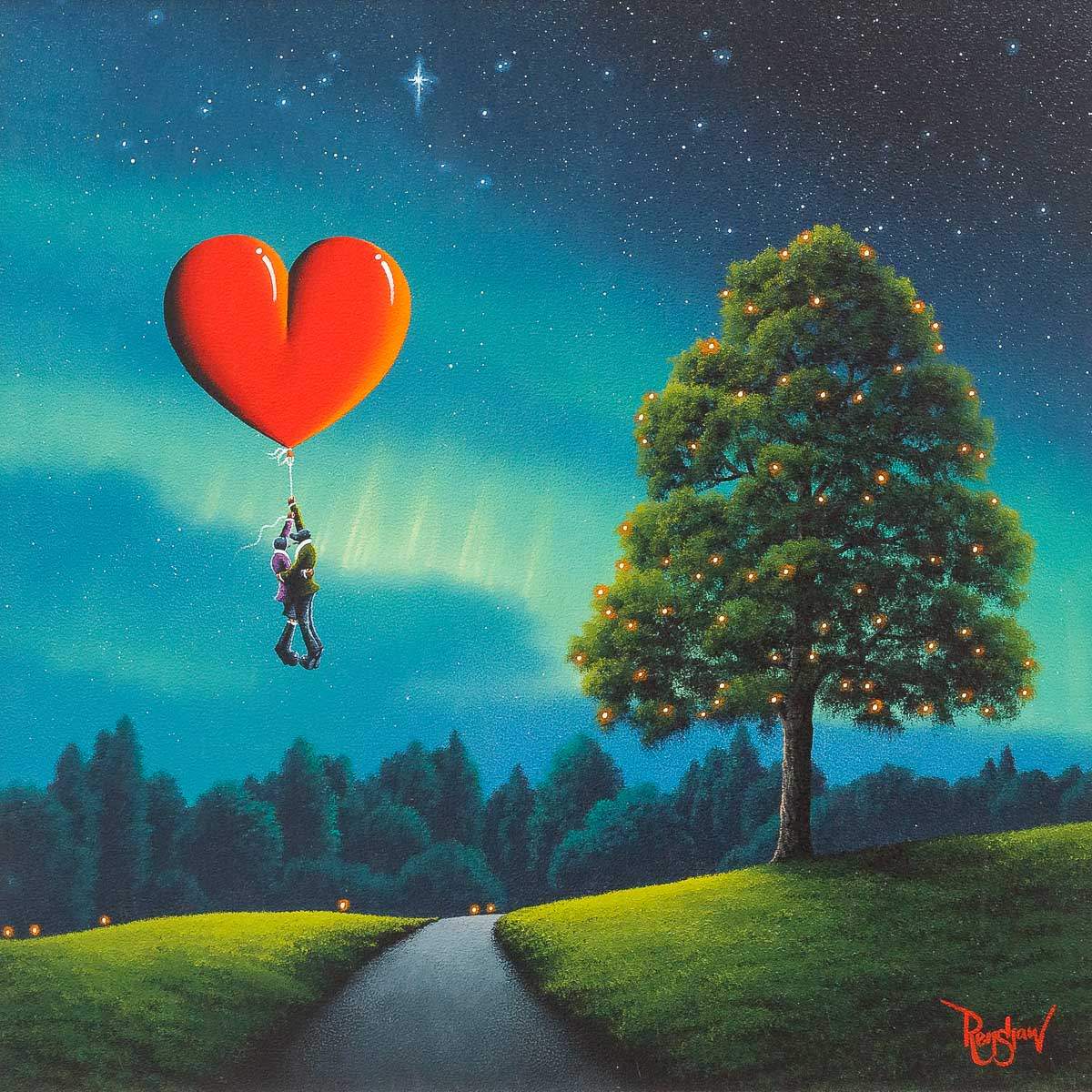 Aurora My Love - Original - SOLD by artist David Renshaw - Wyecliffe Galleries