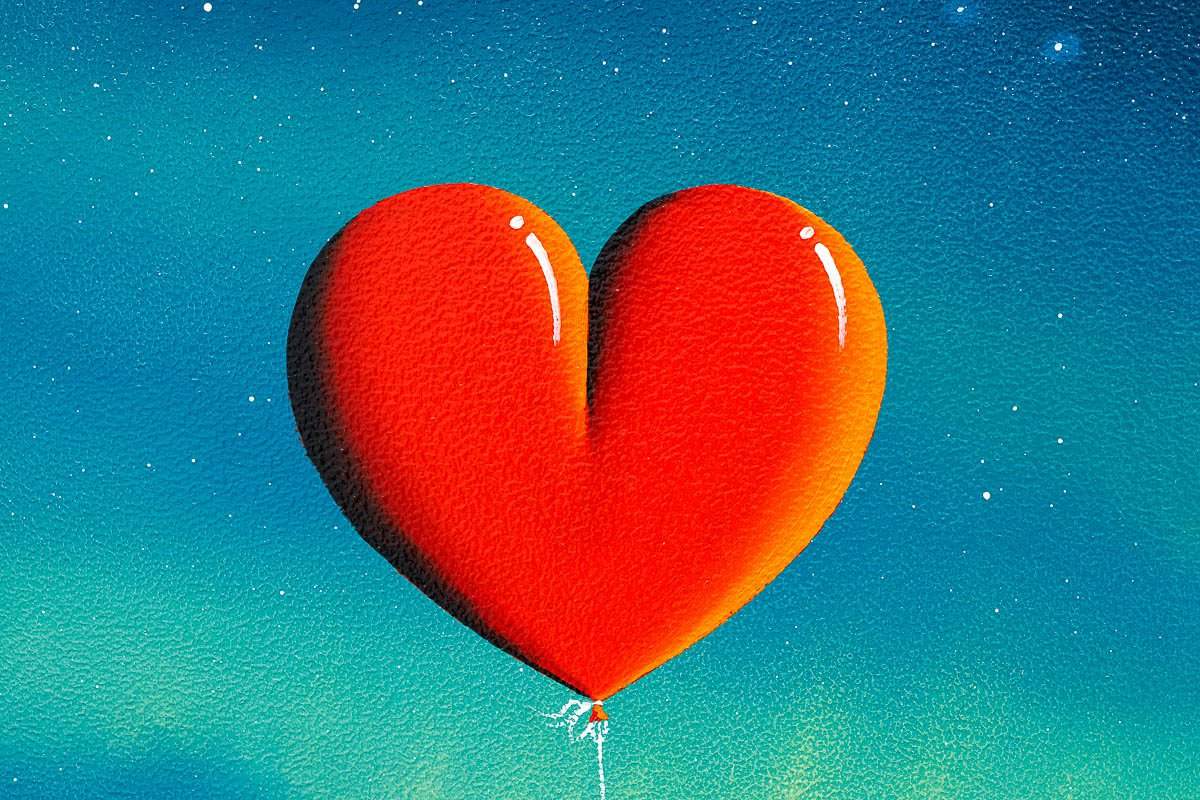 Aurora My Love - Original - SOLD by artist David Renshaw - Wyecliffe Galleries