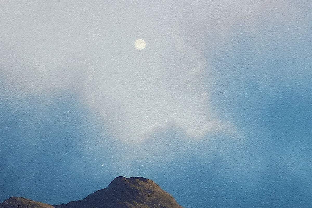 Autumn's Golden Beauty - Original - SOLD by artist David Renshaw - Wyecliffe Galleries