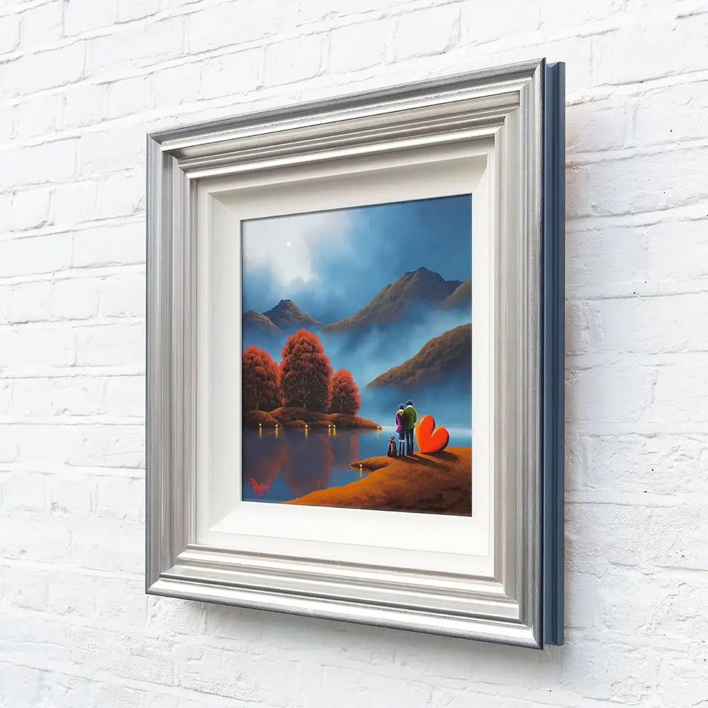 Autumn's Golden Beauty - Original - SOLD by artist David Renshaw - Wyecliffe Galleries