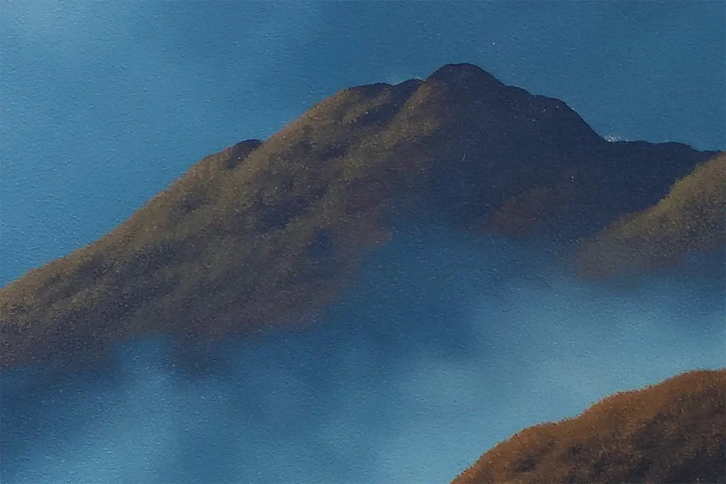 Autumn's Golden Beauty - Original - SOLD by artist David Renshaw - Wyecliffe Galleries