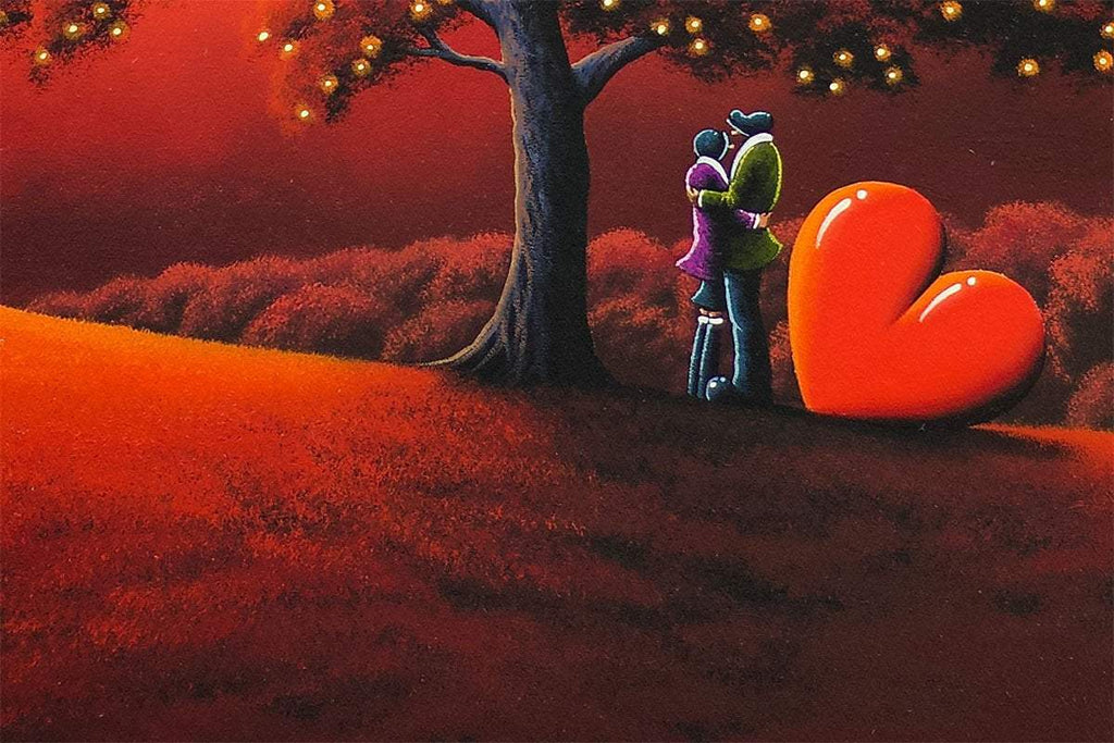 Autumn Skies And Pumpkin Pies - Original - SOLD by artist David Renshaw - Wyecliffe Galleries