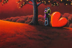 Autumn Skies And Pumpkin Pies - Original - SOLD by artist David Renshaw - Wyecliffe Galleries
