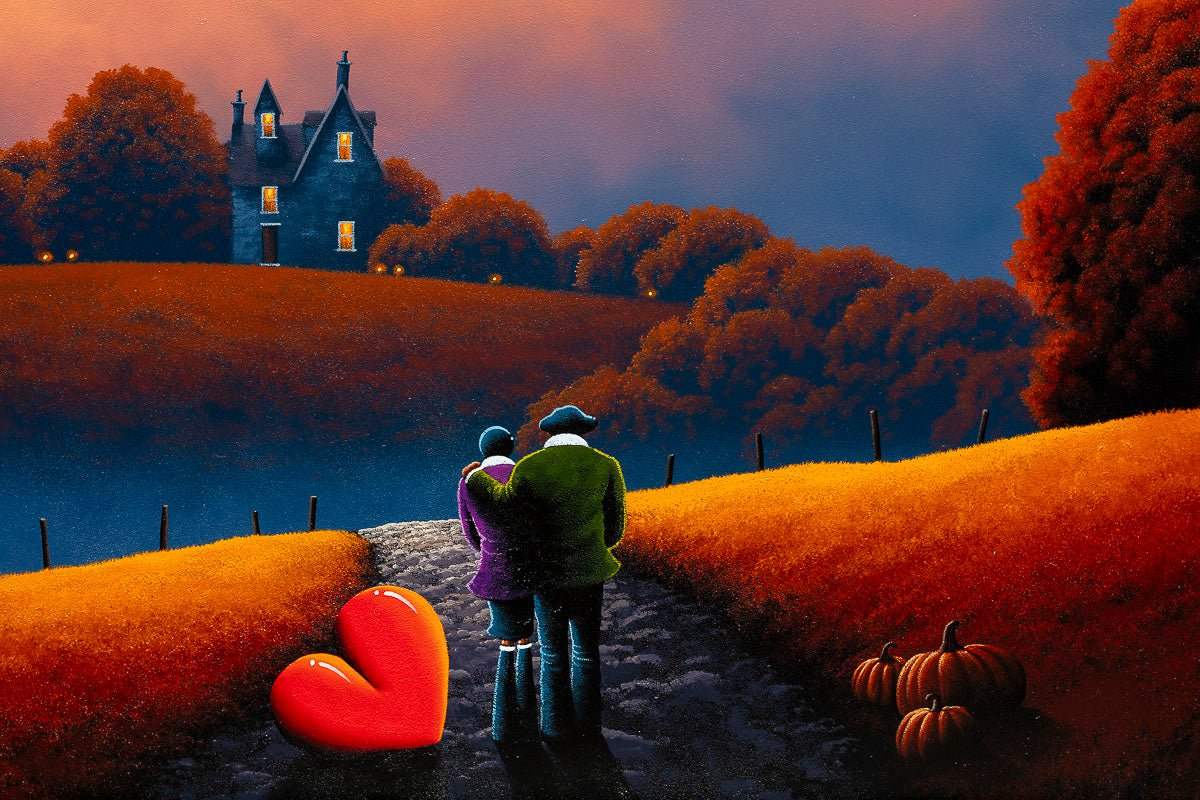 Autumn, The Year's Last Loveliest Smile - Original by artist David Renshaw - Wyecliffe Galleries