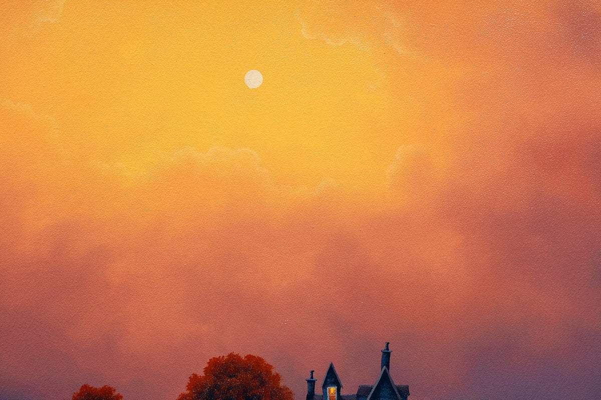 Autumn, The Year's Last Loveliest Smile - Original by artist David Renshaw - Wyecliffe Galleries