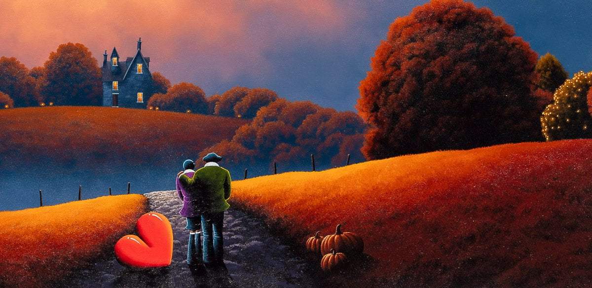 Autumn, The Year's Last Loveliest Smile - Original by artist David Renshaw - Wyecliffe Galleries