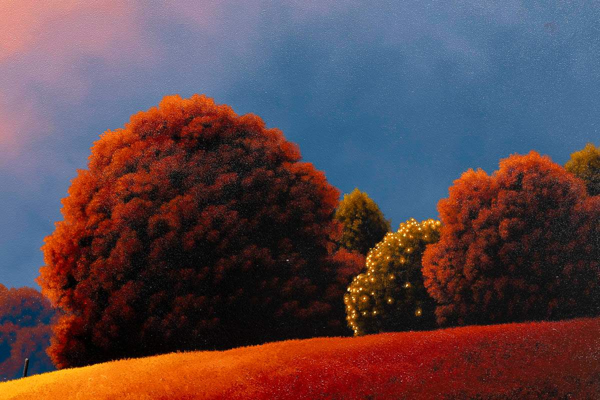 Autumn, The Year's Last Loveliest Smile - Original by artist David Renshaw - Wyecliffe Galleries