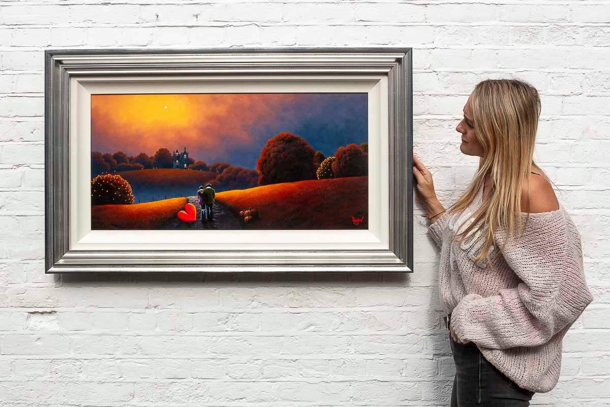 Autumn, The Year's Last Loveliest Smile - Original by artist David Renshaw - Wyecliffe Galleries