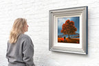Autumnal Glow - Original - SOLD by artist David Renshaw - Wyecliffe Galleries