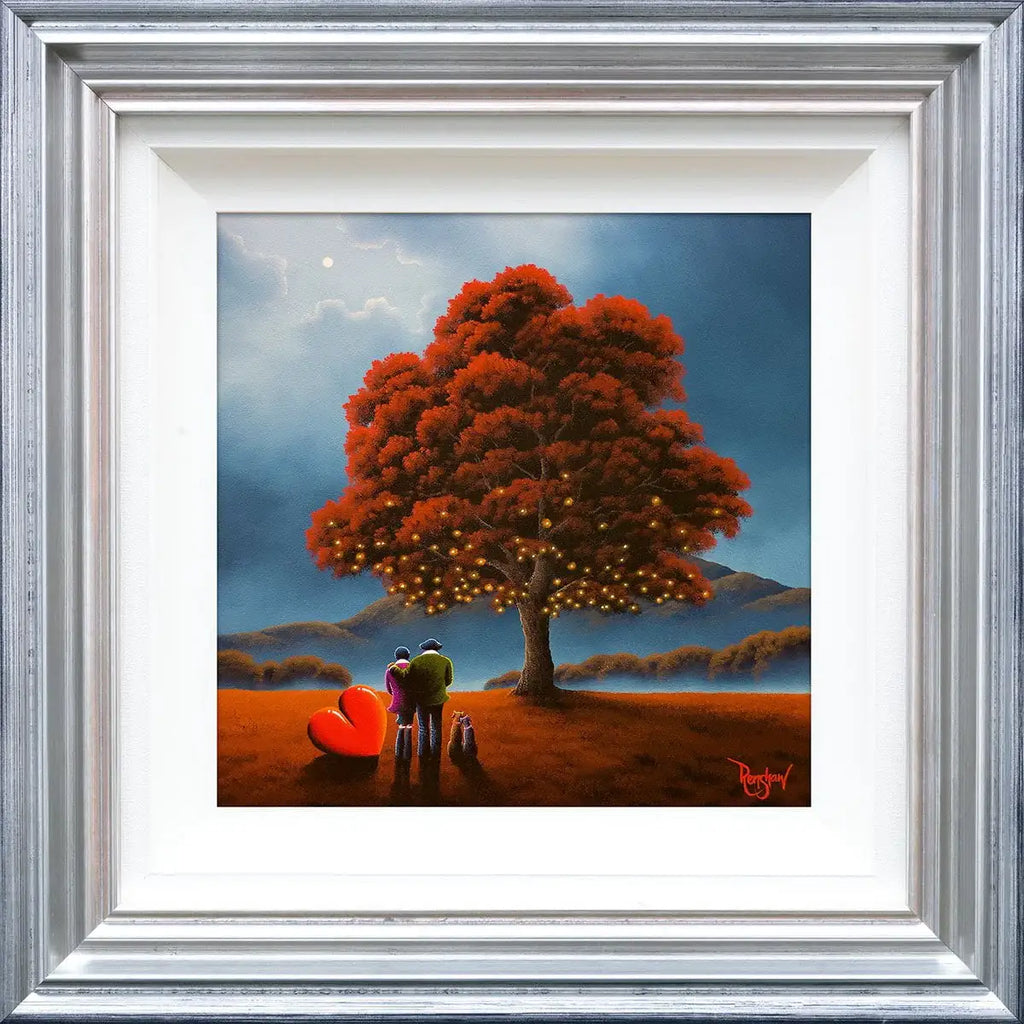 Autumnal Glow - Original - SOLD by artist David Renshaw - Wyecliffe Galleries