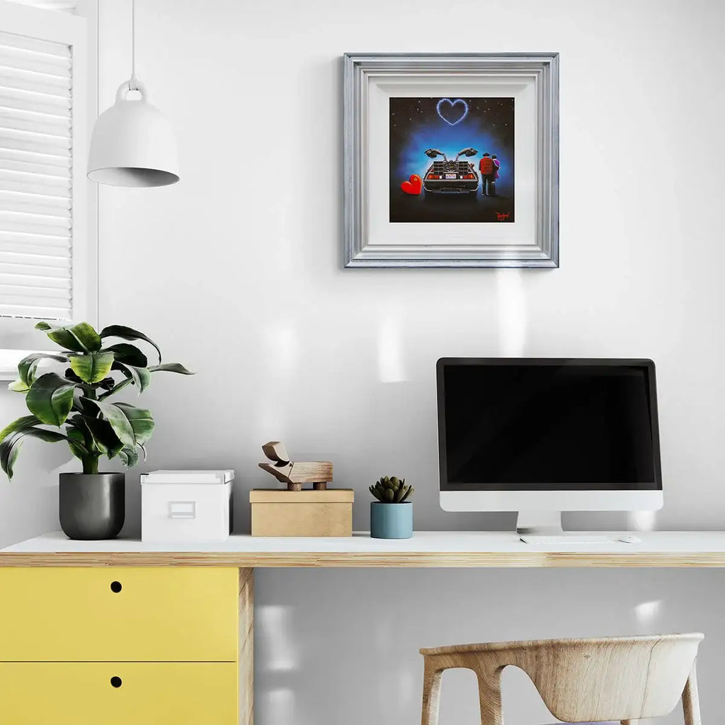 Back To The Future With You - Original - SOLD by artist David Renshaw - Wyecliffe Galleries