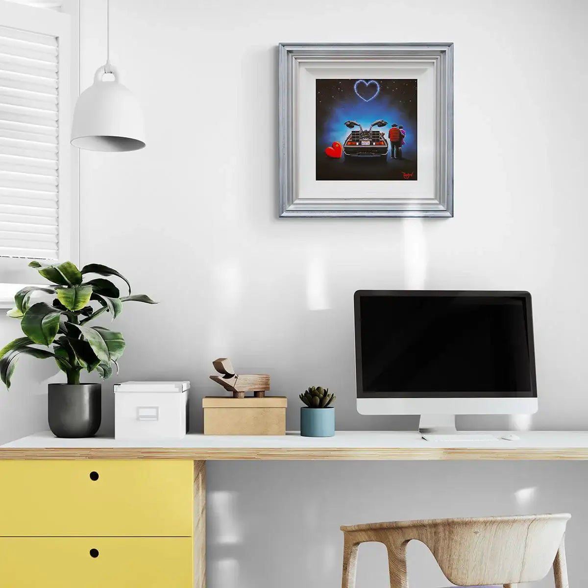 Back To The Future With You - Original - SOLD by artist David Renshaw - Wyecliffe Galleries