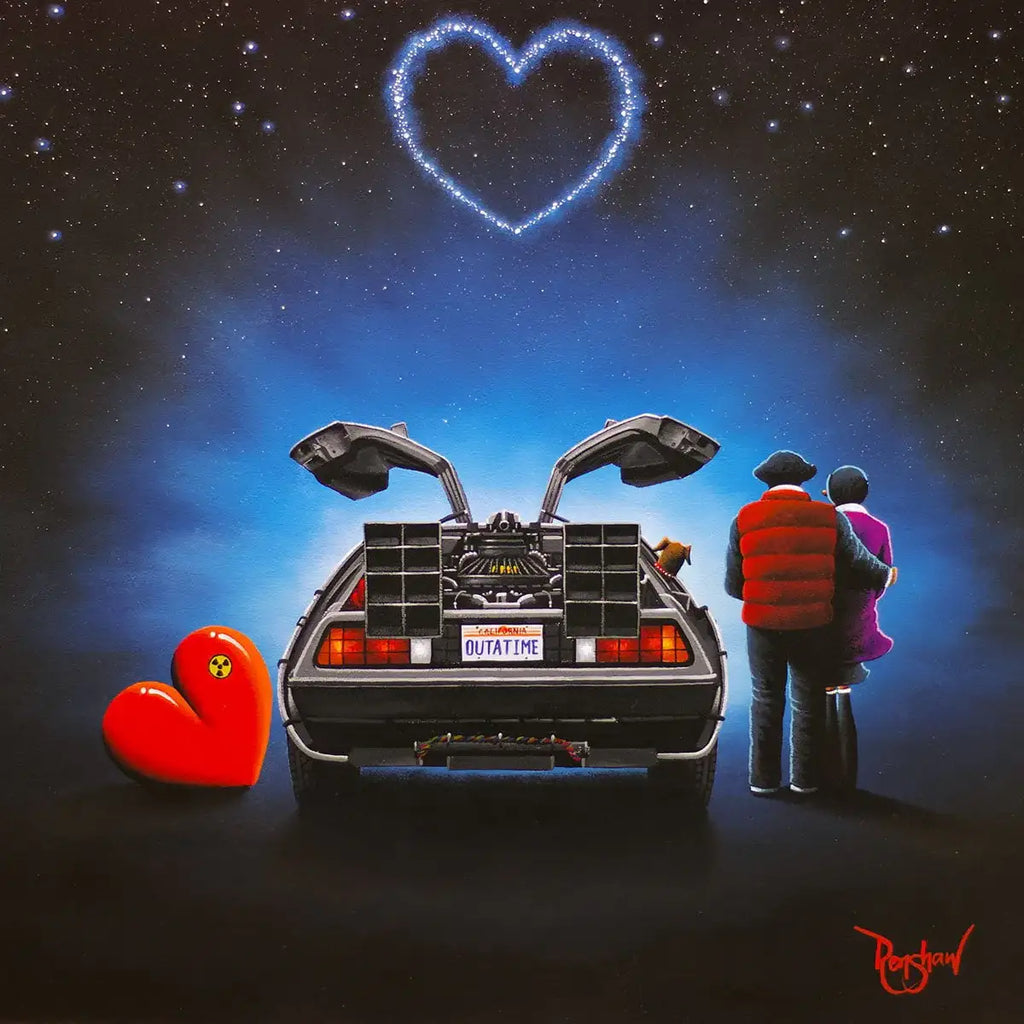 Back To The Future With You - Original - SOLD by artist David Renshaw - Wyecliffe Galleries