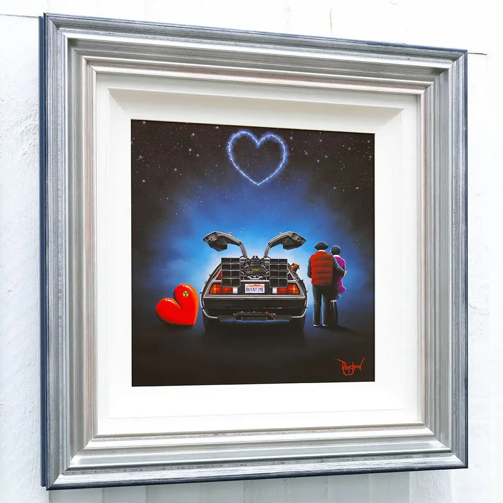 Back To The Future With You - Original - SOLD by artist David Renshaw - Wyecliffe Galleries