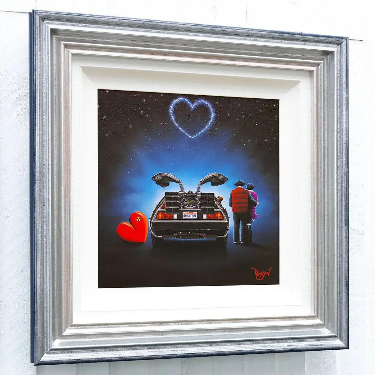 Back To The Future With You - Original - SOLD by artist David Renshaw - Wyecliffe Galleries